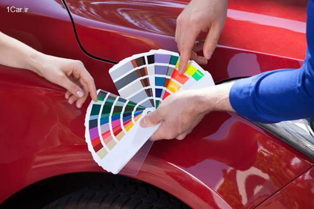 تأثیر رنگ‌های مختلف بدنه در افت قیمت خودرو